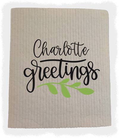 City Greetings-Sponge Cloth