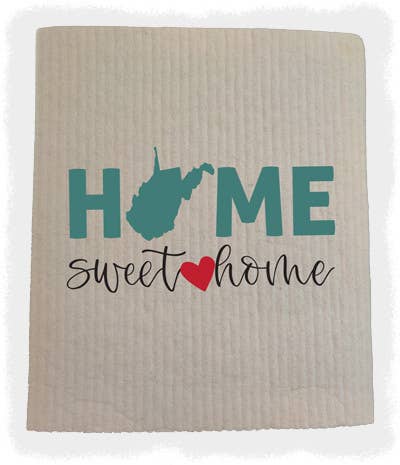 Home Sweet Home-Sponge Cloth
