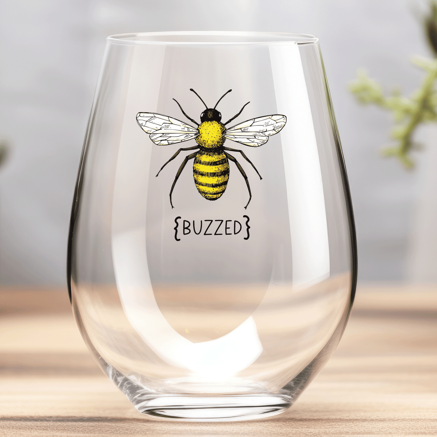 Buzzed - Wine Glass