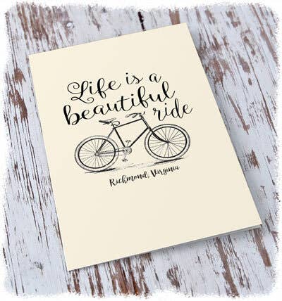 Beautiful Ride - 1/2" x 6 1/4"