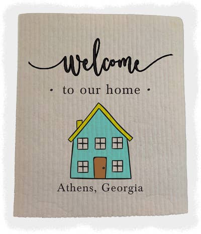 Welcome-Sponge Cloth