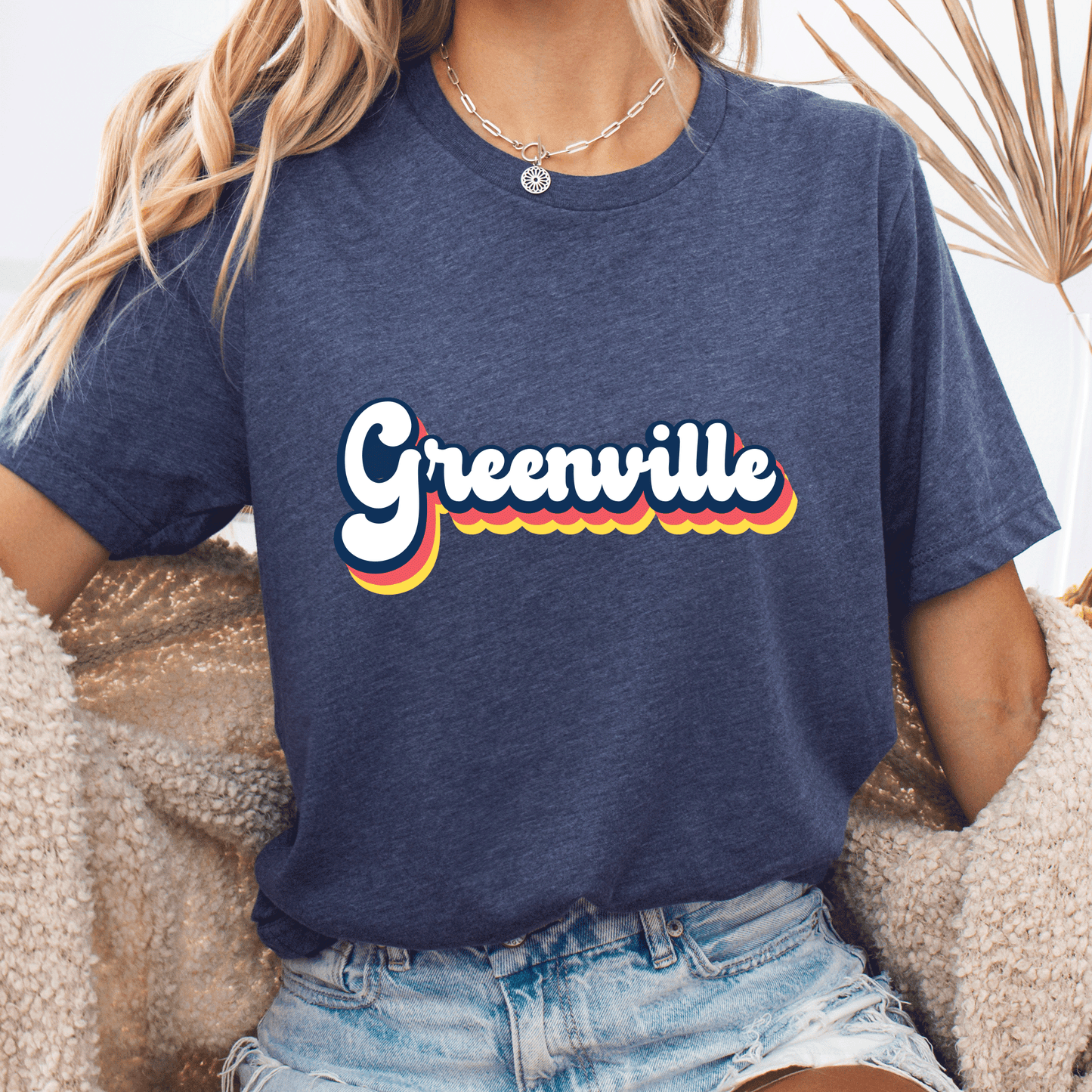 City Bubble - T-Shirt -Heather Navy XL