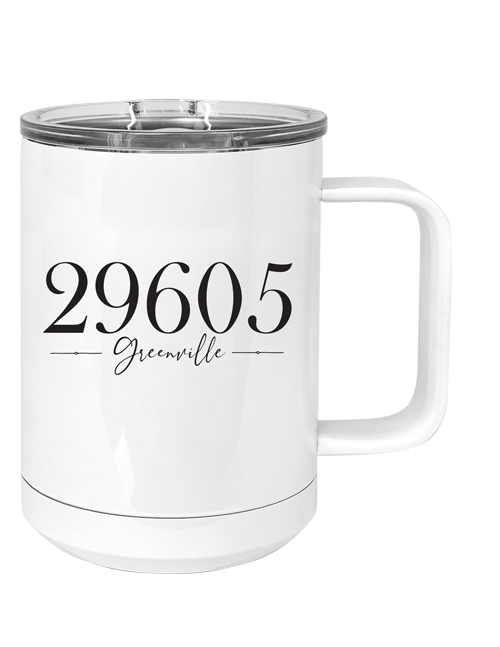 Zip City Script - Travel Mug