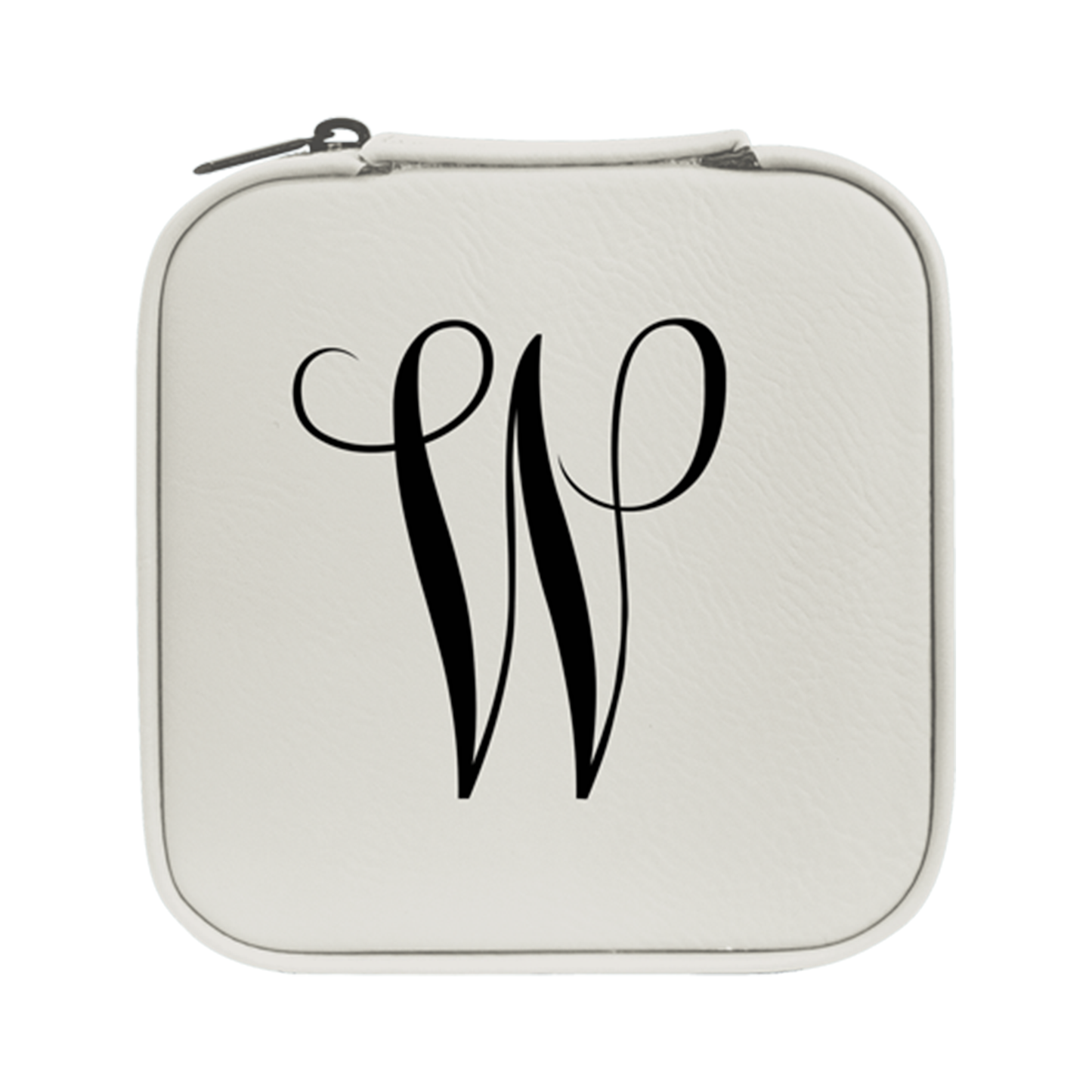 Single Initial - Jewelry Travel Case