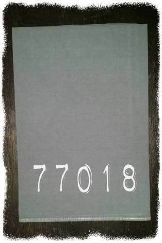 Zip Code 1 - 30" x 30"