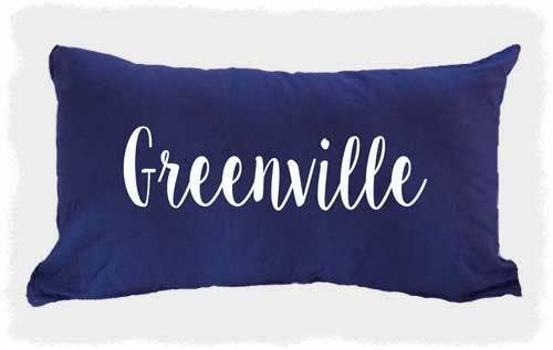 City Script - Pillow