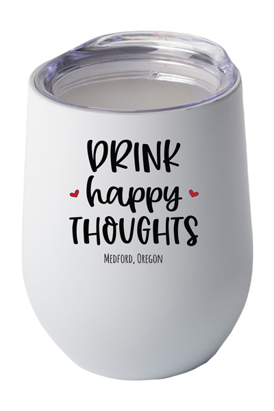 Happy Thoughts - Wine Tumbler