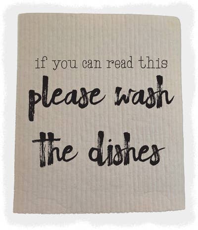 Wash Dishes-Sponge Cloth