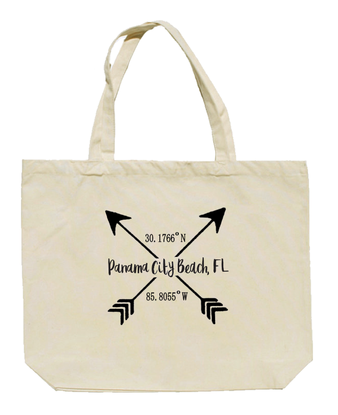 Arrows Lat Long - Hot Pink Ink