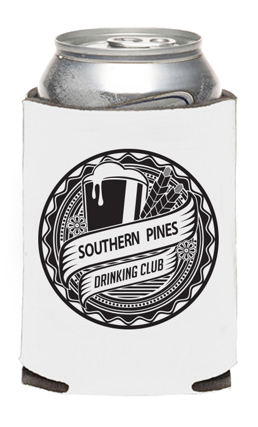 Drinking Club - White Koozie