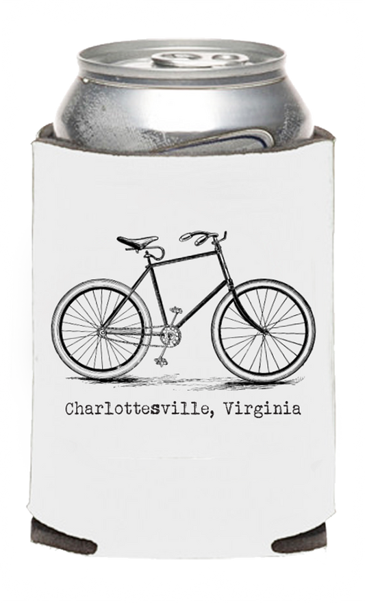 Bike City - White Koozie