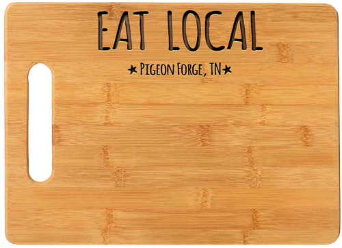 Eat Local - Cutting Board