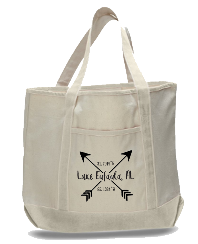 Arrows Lat Long Bag