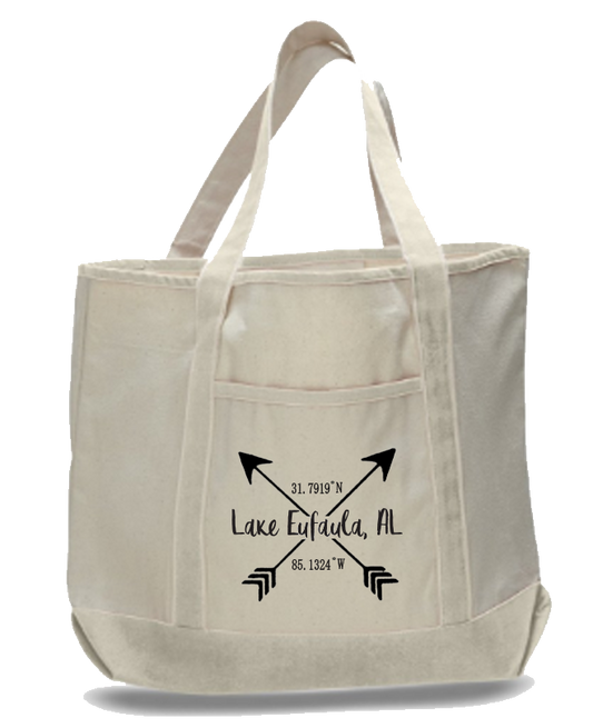 Arrows Lat Long Bag