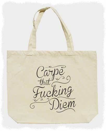 Carpe Diem - Large Tote