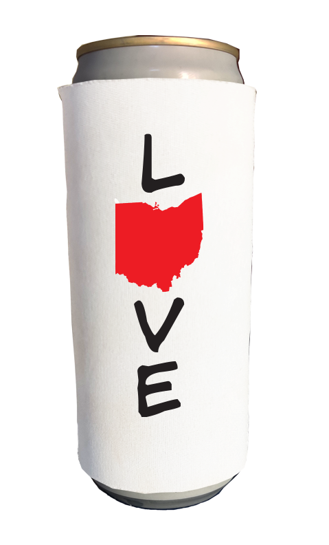 Vertical Love Koozie