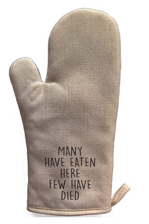 Few Died - Oven Mitt