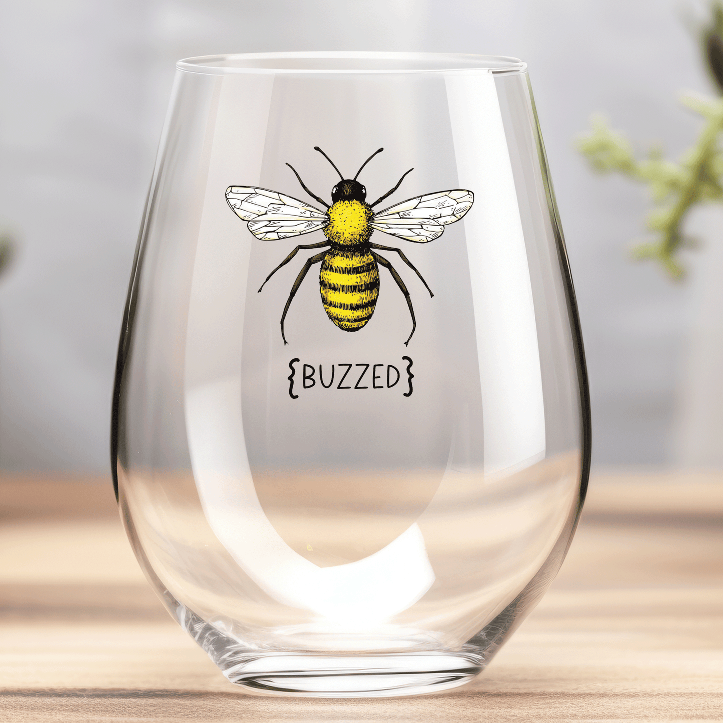 Buzzed - Wine Glass