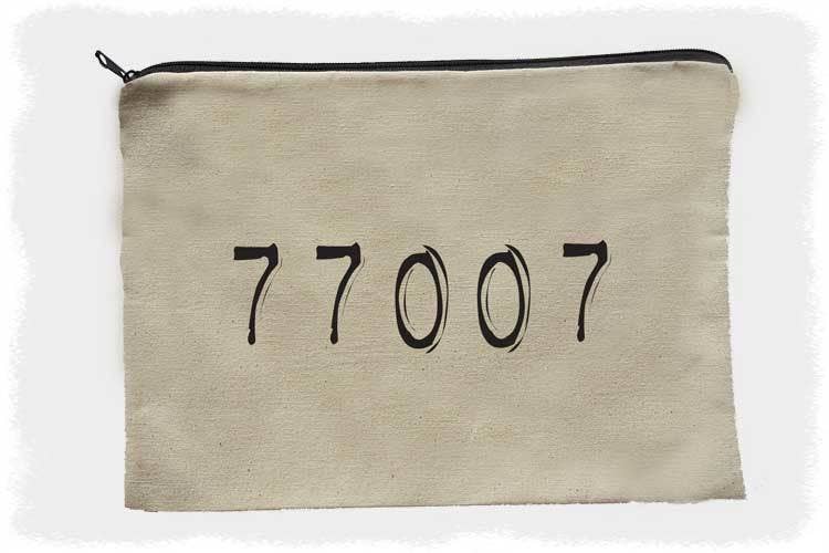 Zip Code 1 - Zipper Pouch