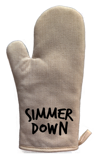 Simmer Down - Oven Mitt