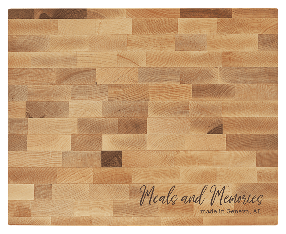 Meals & Memories - Butcher Block