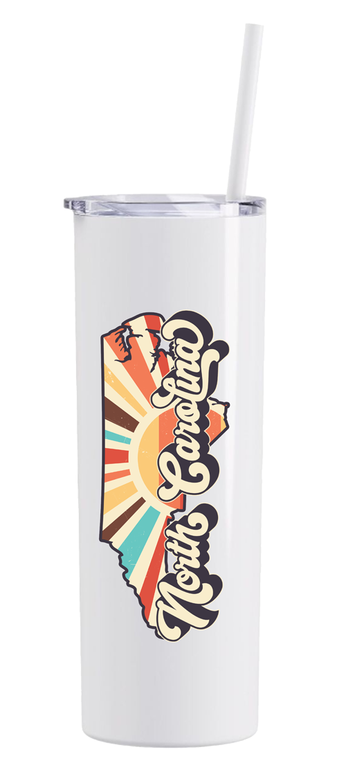 Retro State-Skinny Tumbler