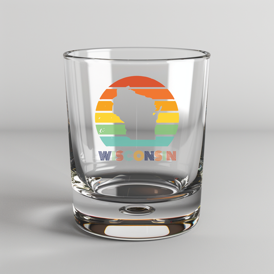 State Rainbow - Rocks Glass