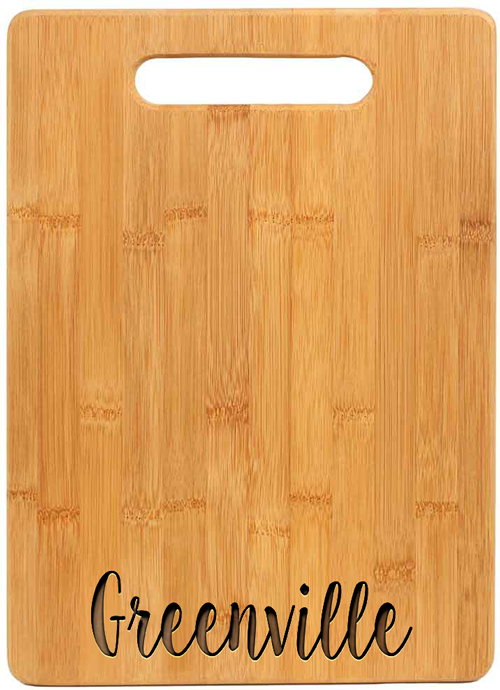 City Script - Cutting Board