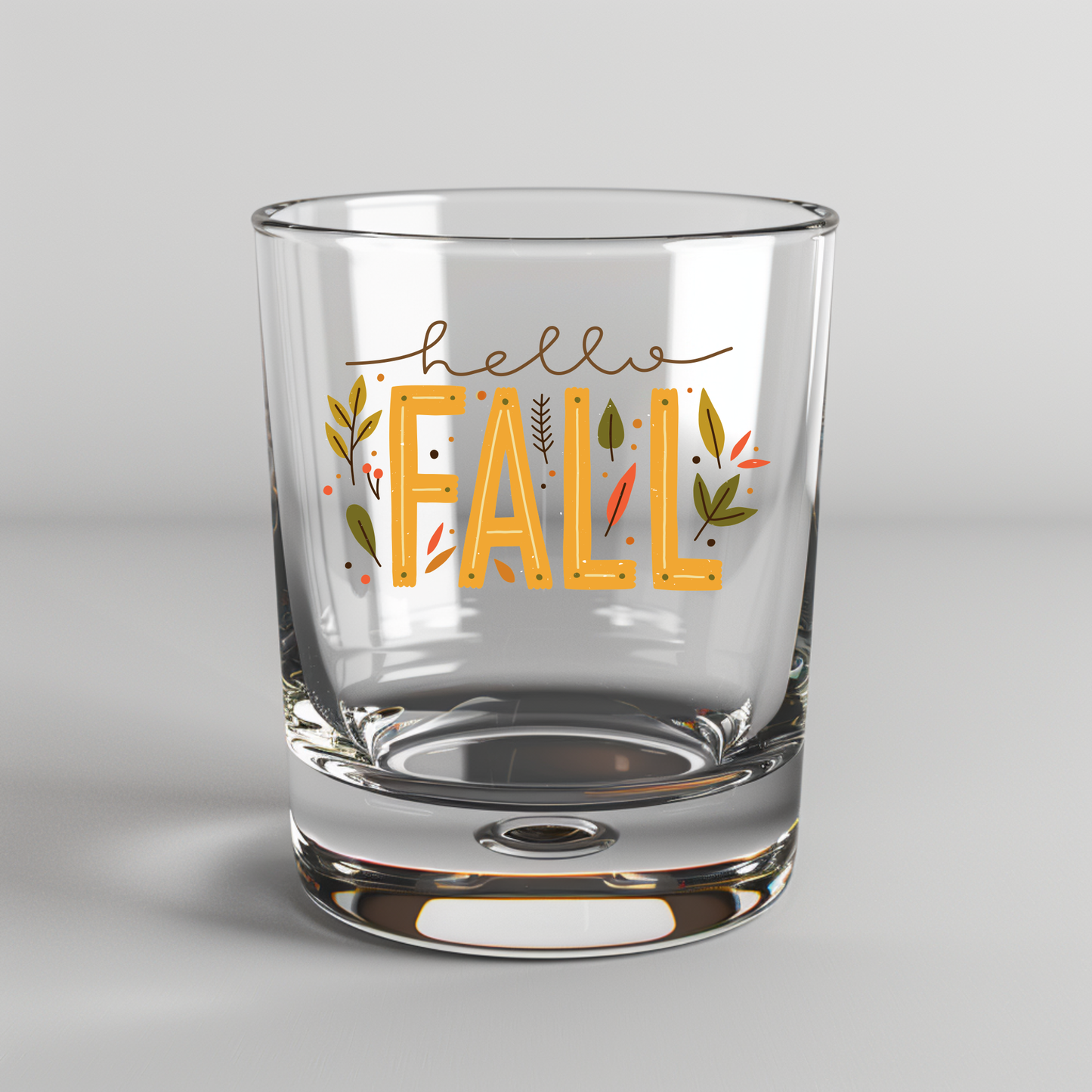 Hello Fall - Rocks Glass