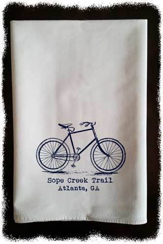 Bicycle City State - 30" x 30"