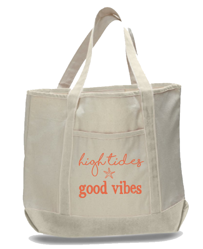 High Tides + Good Vibes Bag