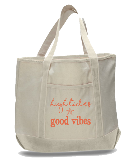 High Tides + Good Vibes Bag