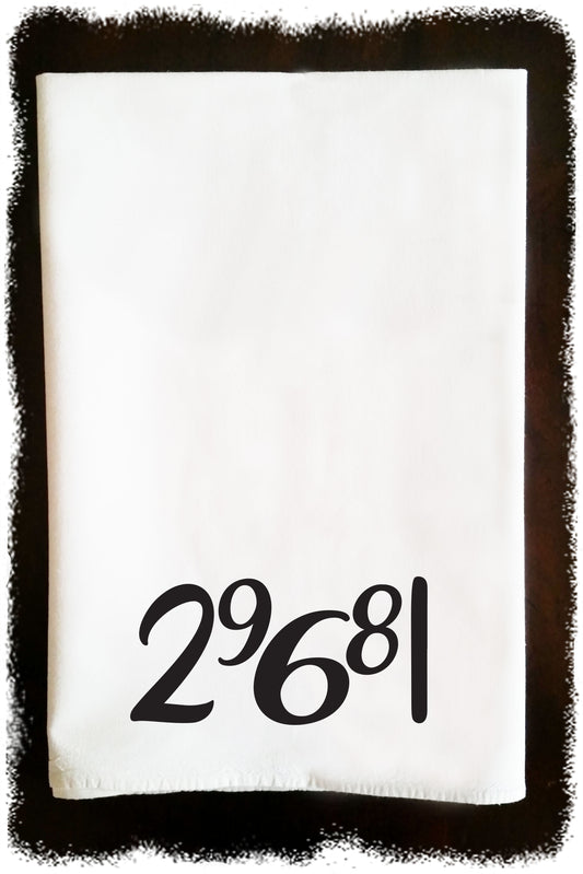 ZC Jumble - Flour Sack Towel