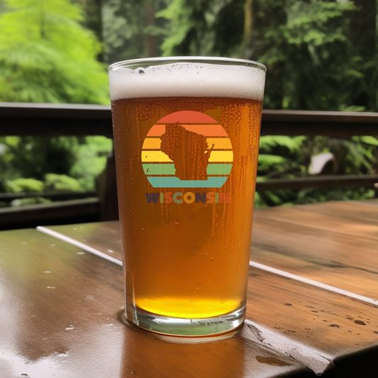 State Rainbow - Pint Glass