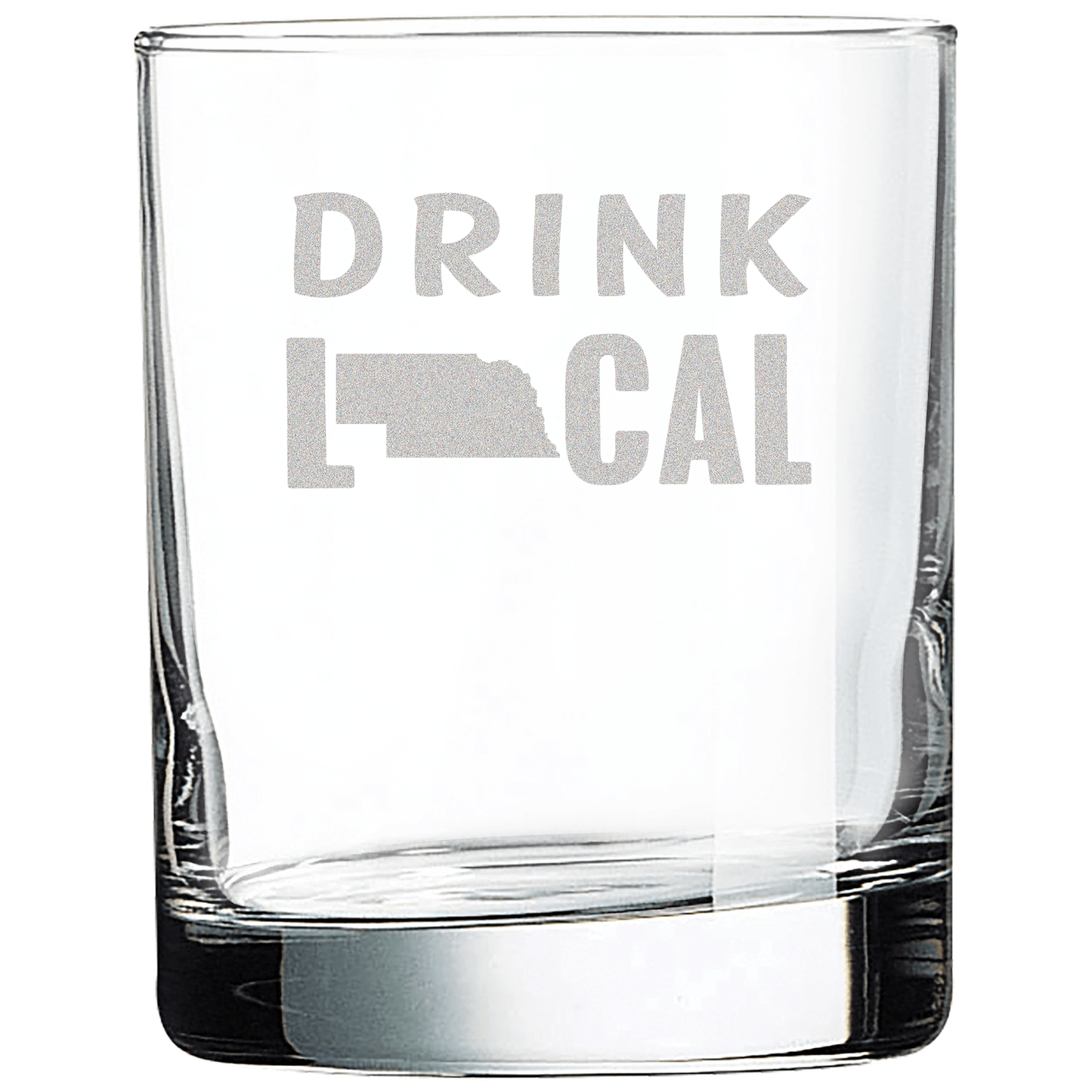 Drink Local - Rocks Glass