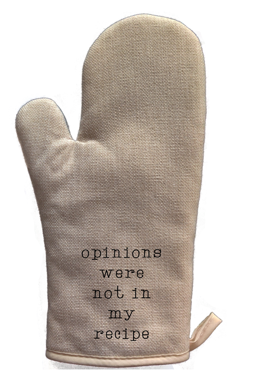 Opinions - Oven Mitt