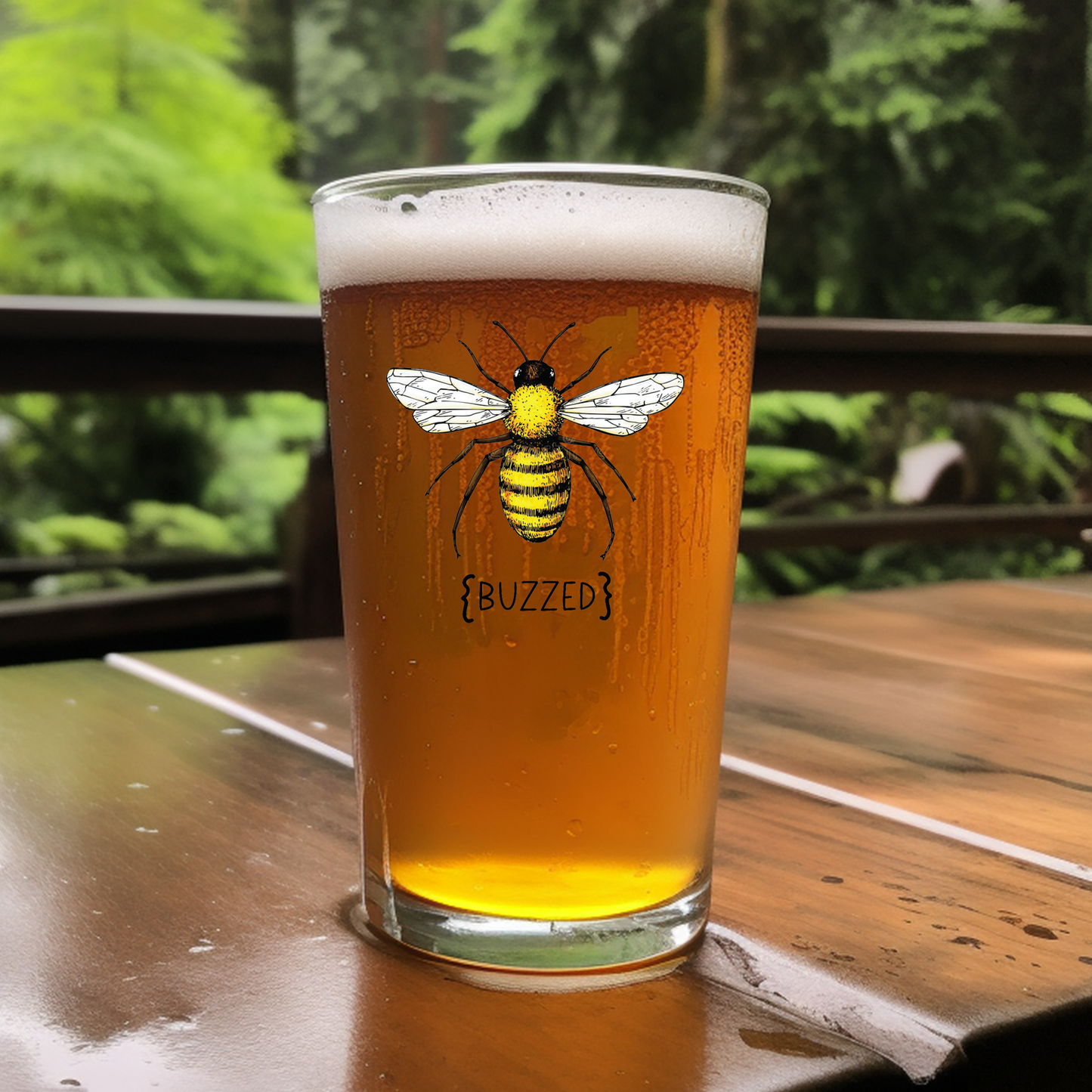 Buzzed - Pint Glass