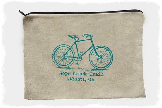 Bike City State - Zipper Pouch