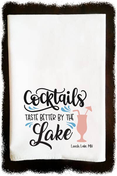 Lake Cocktails-Towel