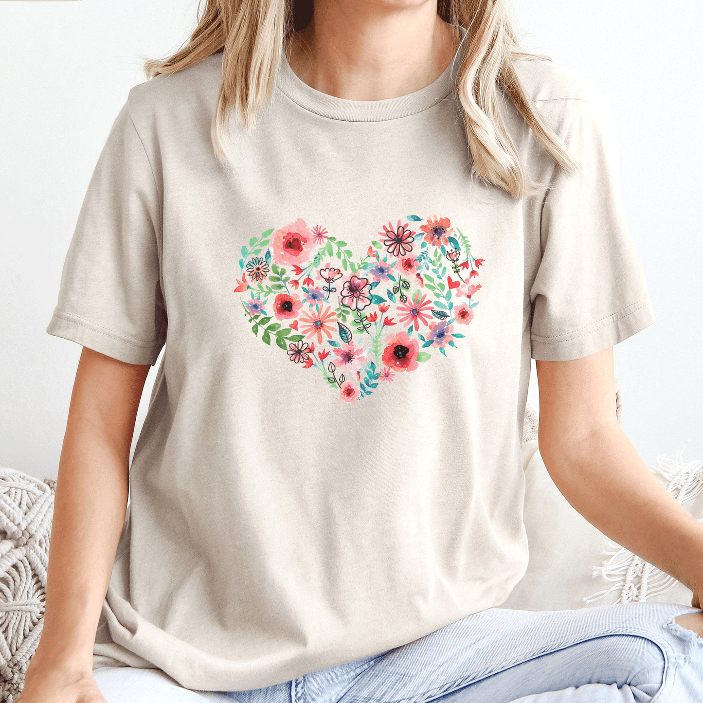 Flower Heart - T-Shirt