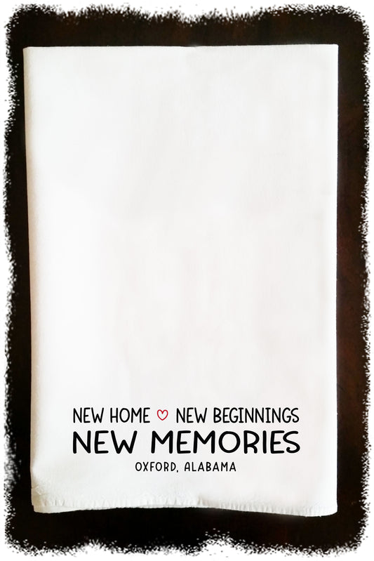 New Beginnings - Flour Sack Towel