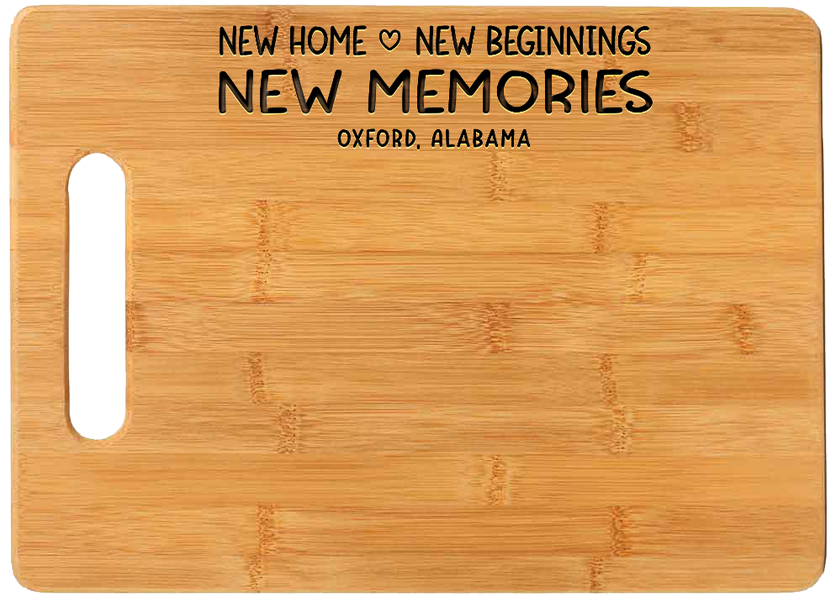New Beginnings - Cutting Board