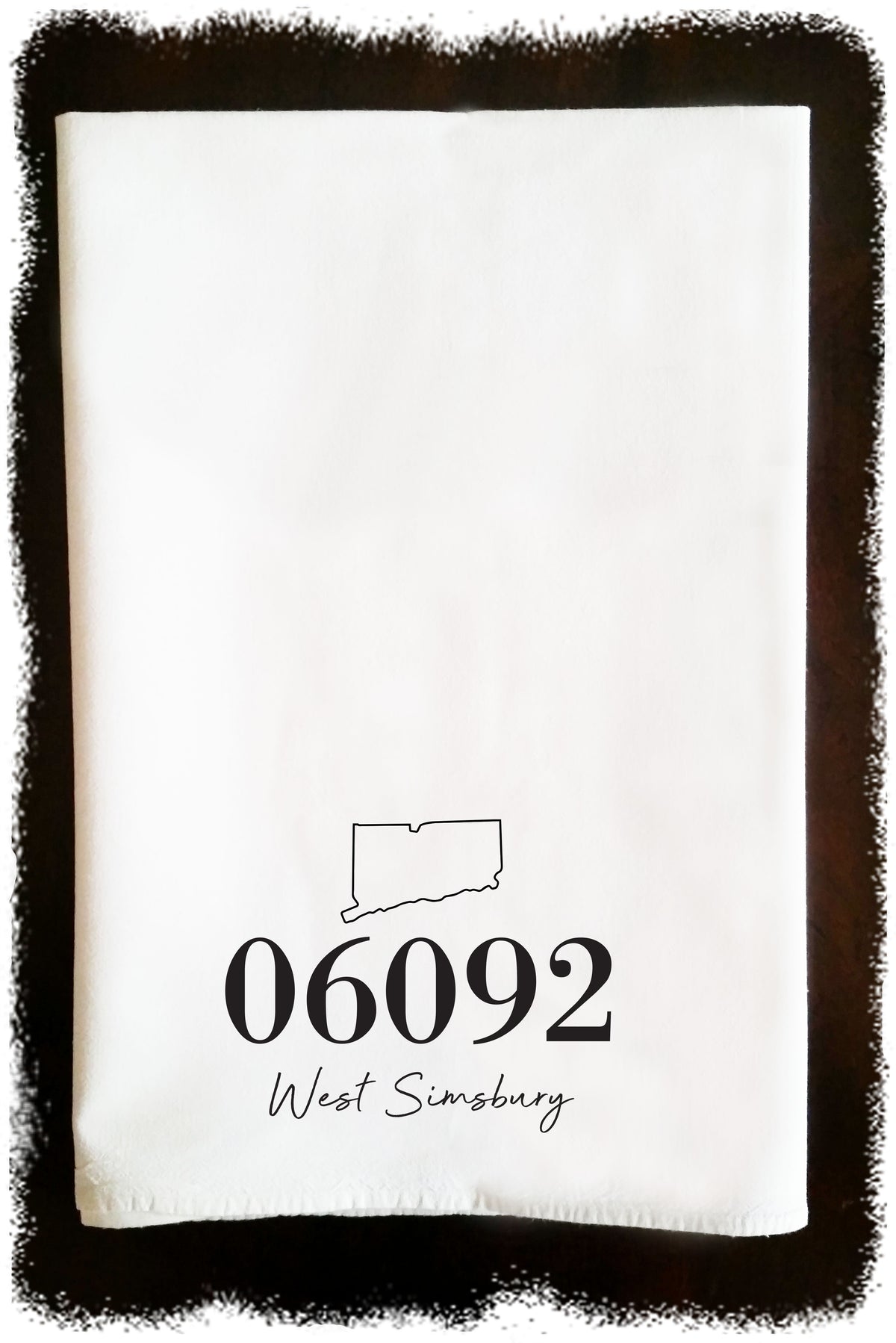 State Zip - Flour Sack Towel